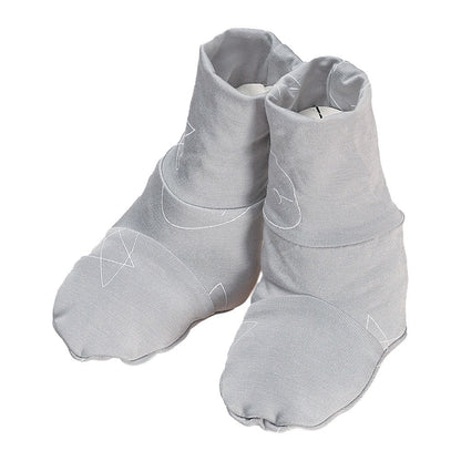 Baabaasheepz Cap Bib Booties Cute Big Star & Head Grey