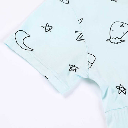 Baabaasheepz Tiered Dress Sweet Dreams Baa Baa / Dress Anak