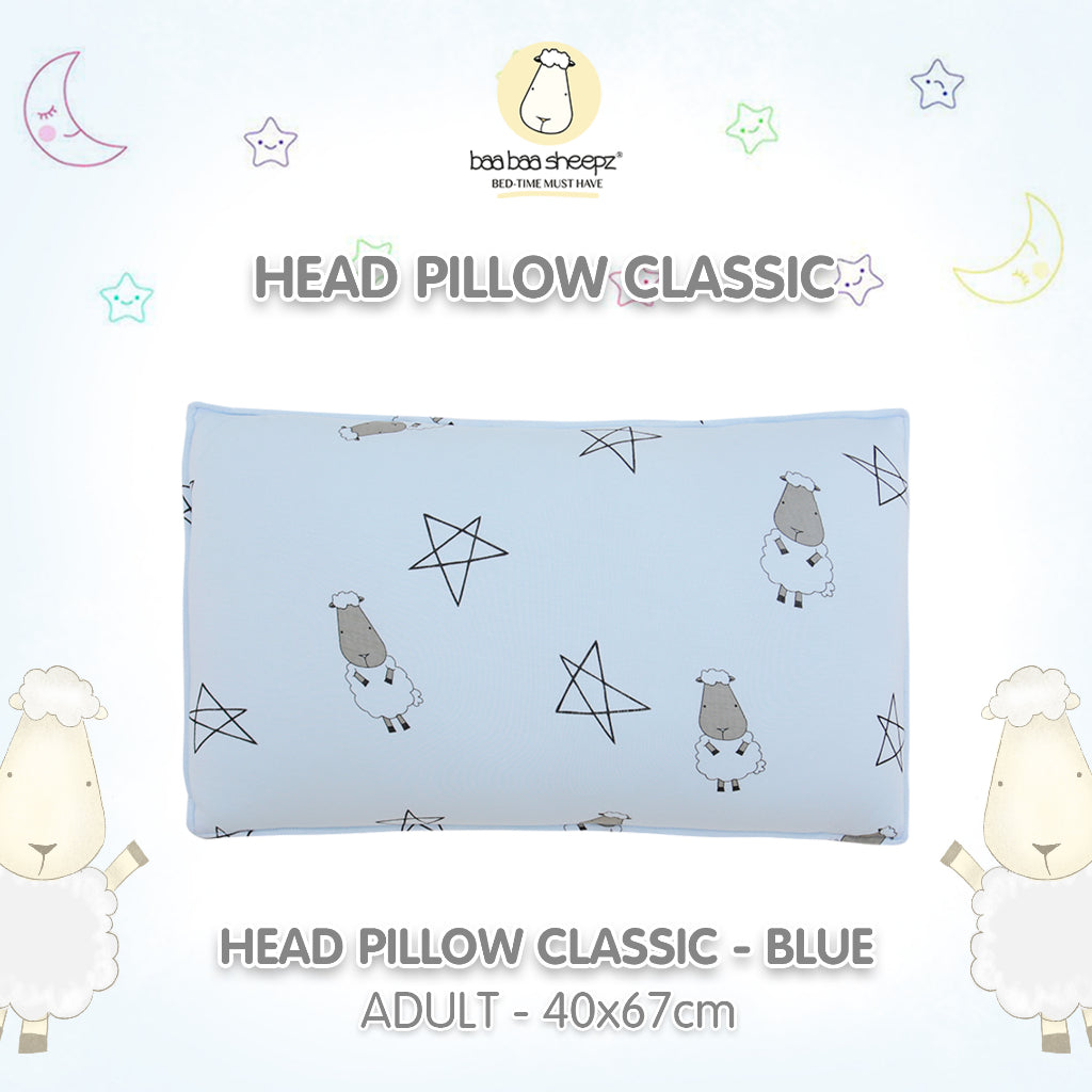 HEAD PILLOW BIG STAR SHEEPZ COLOUR BAABAASHEEPZ / BANTAL KEPALA ANAK