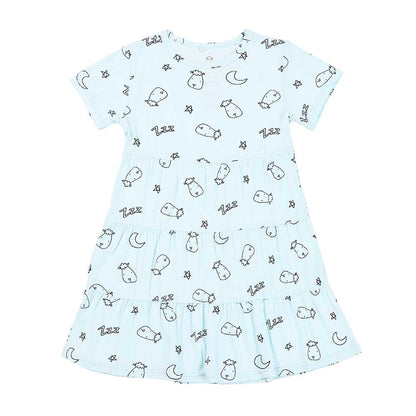 Baabaasheepz Tiered Dress Sweet Dreams Baa Baa / Dress Anak