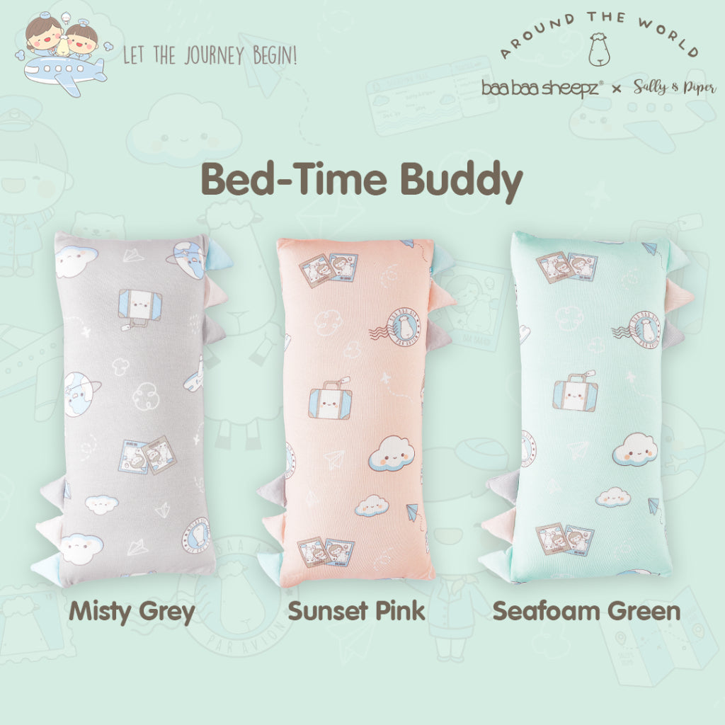 Baabaasheepz X Sallyandpiper Bedtime Buddy / Bantal Anak