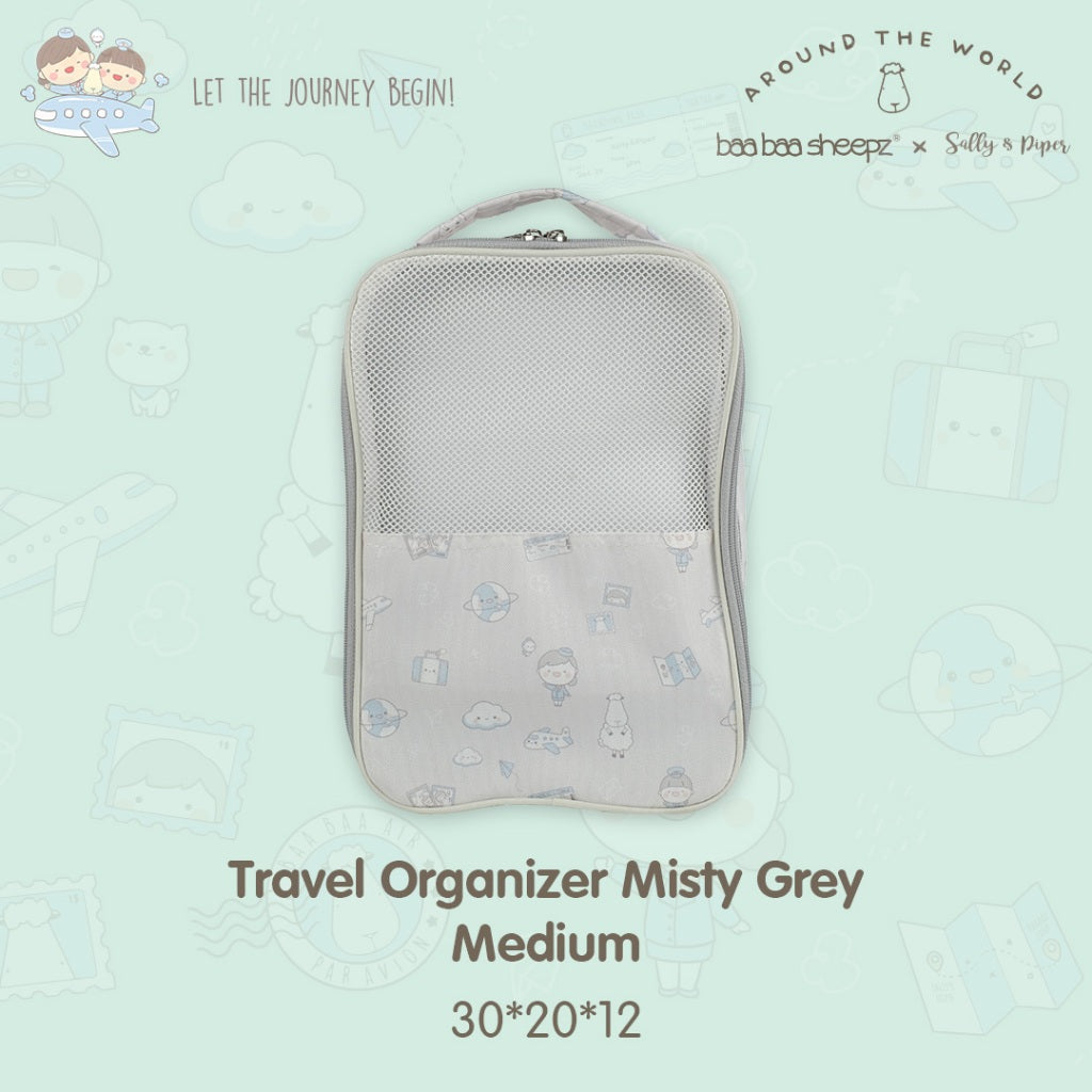 Baabaasheepz X Sallyandpiper Travel Organizer