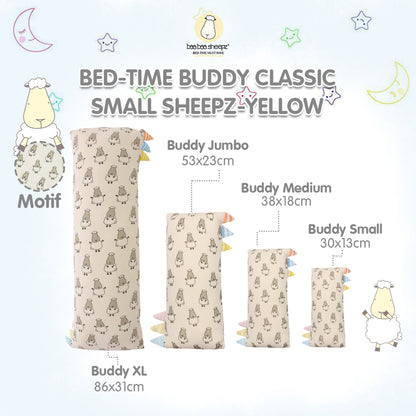 Baabaasheepz Bedtime Buddy Small Sheepz with Color & Stripe tag (S/M/L/XL)