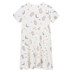 Baabaasheepz  Women Dress Goodnight Baa Baa White