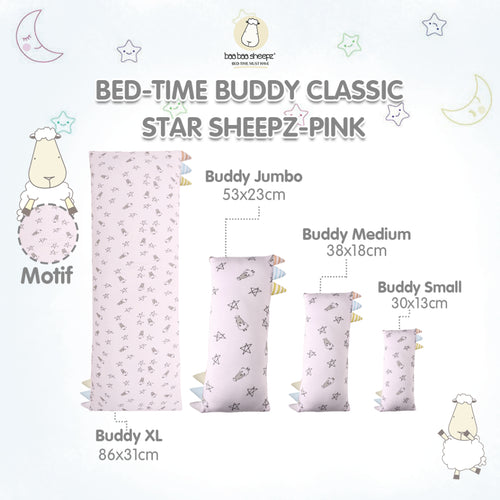 BBS Bedtime Buddy Small Star & Sheepz with Color & Stripe tag (S/M/L/XL)