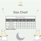 Baabaasheepz  Women Dress Goodnight Baa Baa White