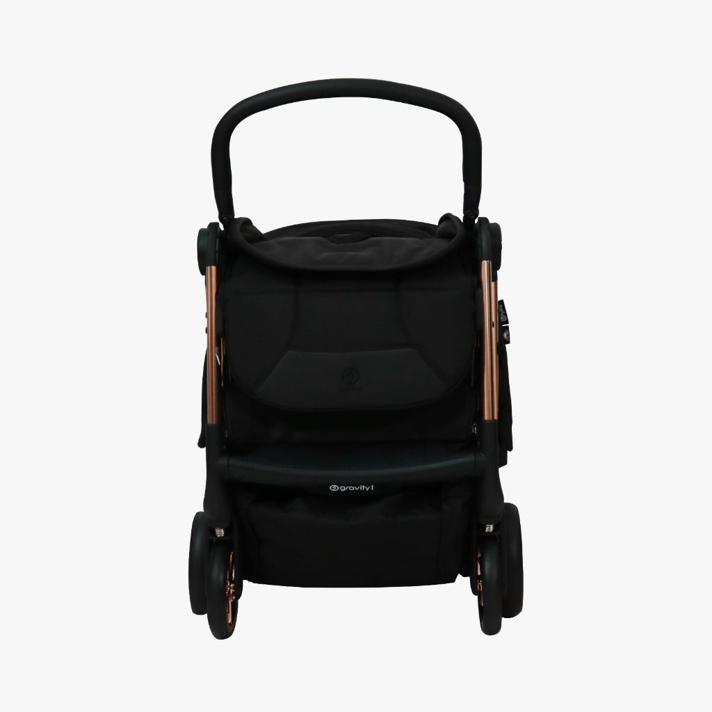 Hybrid Premium Gravity II Rose Gold Chassic (Free Bag Stroller + Cup Holder) / Stroller Anak