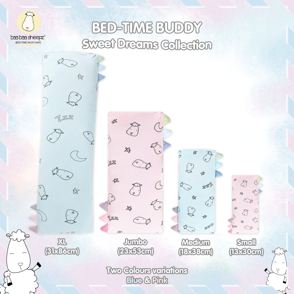 Baabaasheepz Bedtime Buddy Sweet Dreams Baa Baa / Bantal Anak / Bantal Bayi