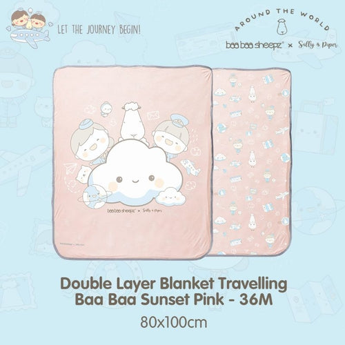BBS Double Layer Blanket Traveling Sallyandpiper 36M