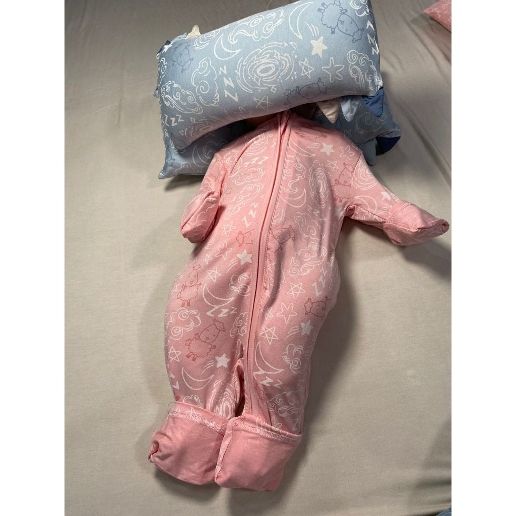 Baabaasheepz Romper Zip Baa Baa in the Universe / Romper Zipper Anak
