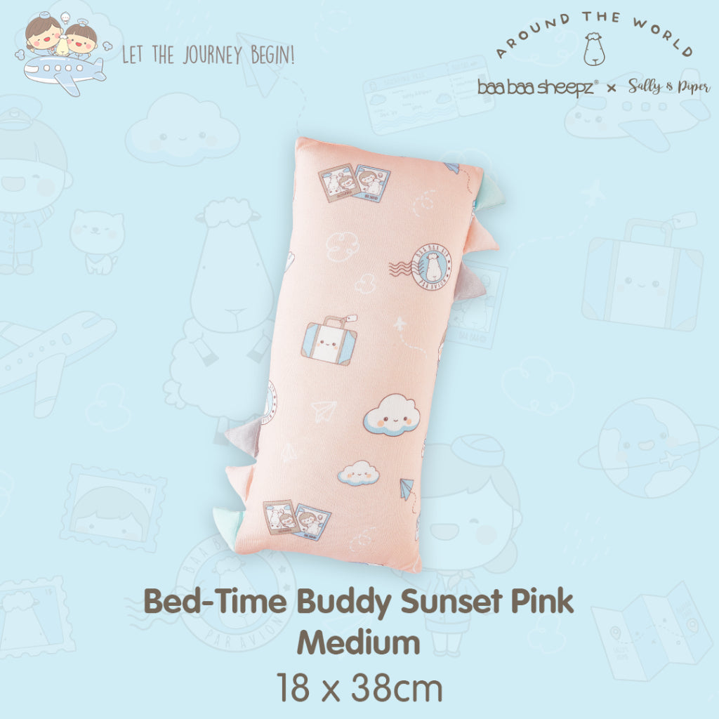 Baabaasheepz X Sallyandpiper Bedtime Buddy / Bantal Anak