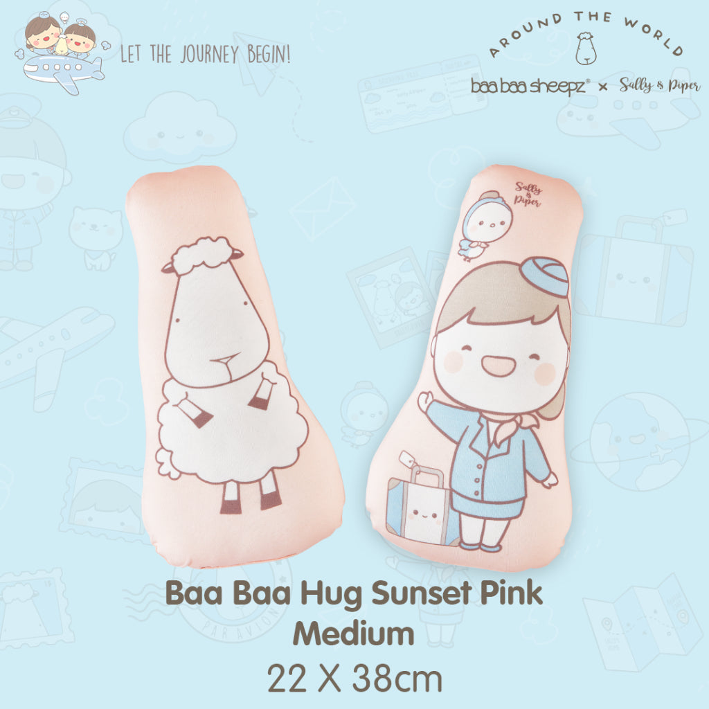 Baabaasheepz X Sallyandpiper Hug Buddy Baa Baa