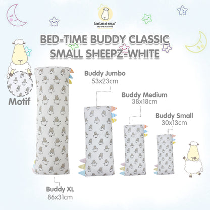 Baabaasheepz Bedtime Buddy Small Sheepz with Color & Stripe tag (S/M/L/XL)