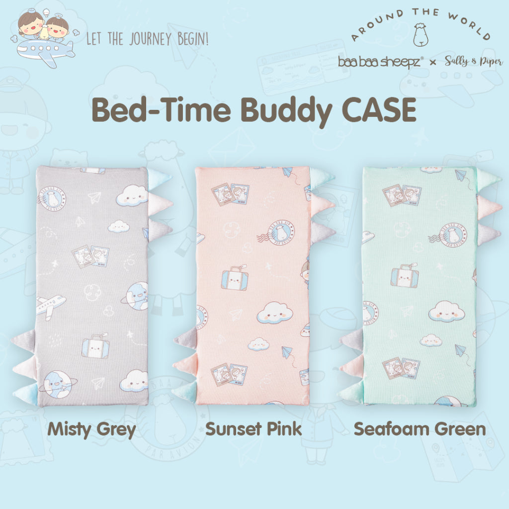 Baabaasheepz X Sallyandpiper Bedtime Buddy Case / Sarung Bantal