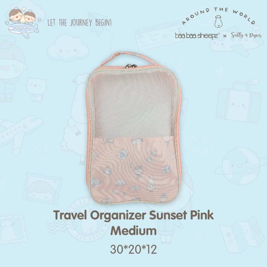 Baabaasheepz X Sallyandpiper Travel Organizer