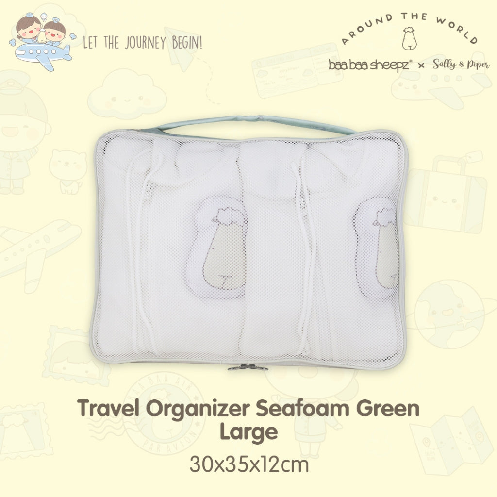 Baabaasheepz X Sallyandpiper Travel Organizer