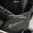 Hybrid Stroller Turn Slate Grey Black Bronze Brown Anodized Chassis (Include Raincover + Cup Holder + Front Armrest)