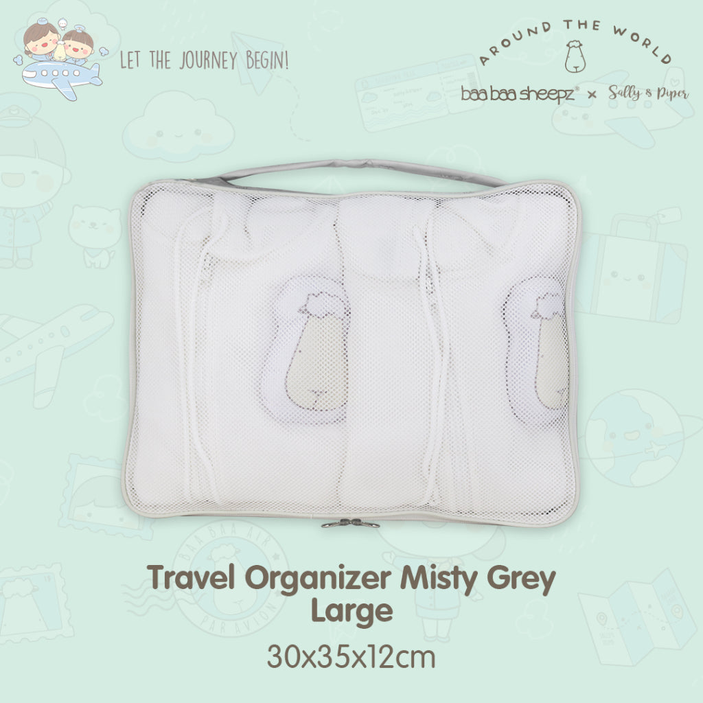 Baabaasheepz X Sallyandpiper Travel Organizer