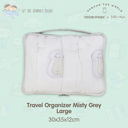 Baabaasheepz X Sallyandpiper Travel Organizer