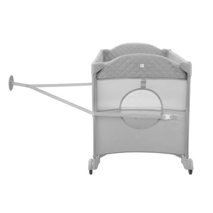 Kikkaboo Baby cot 2 levels Milky Way 2023 / Babycots Kikkaboo - GREY