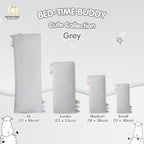 BedTime Buddy Cute Big Star & Head Grey Baa Baa Sheepz / Bantal Baa Baa Sheepz