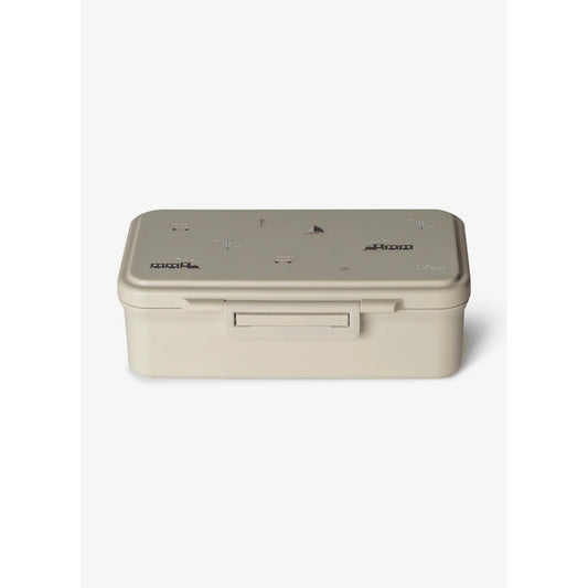 Citron Rectangle Lunchbox - Vehicles