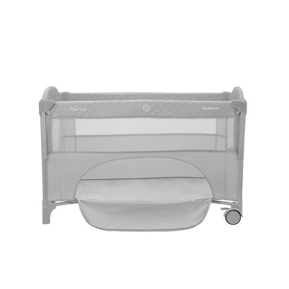 Kikkaboo Baby cot 2 levels Milky Way 2023 / Babycots Kikkaboo - GREY