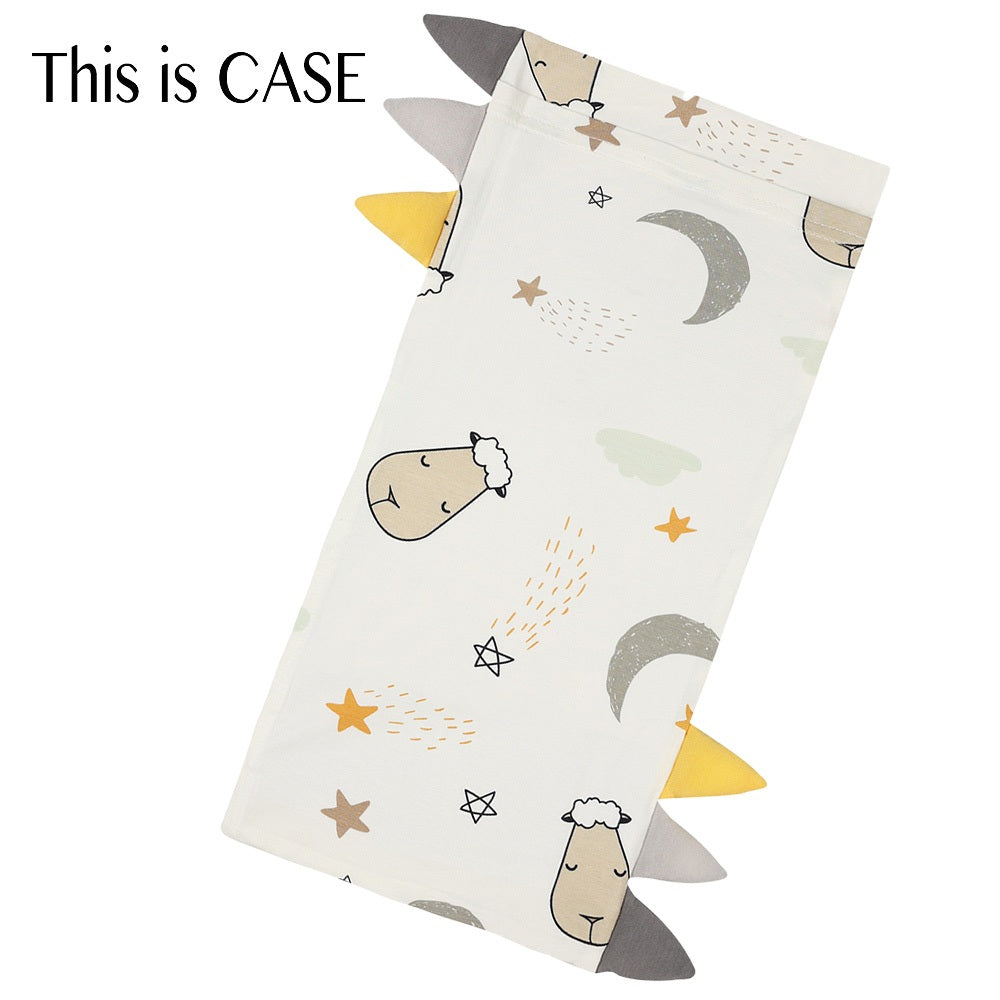 Baabaasheepz Bed-Time Buddy Case Goodnight Baa Baa White with Color tag