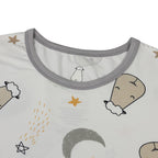 Baabaasheepz Pyjamas Set Goodnight Baa Baa White + Goodnight Baa Baa White