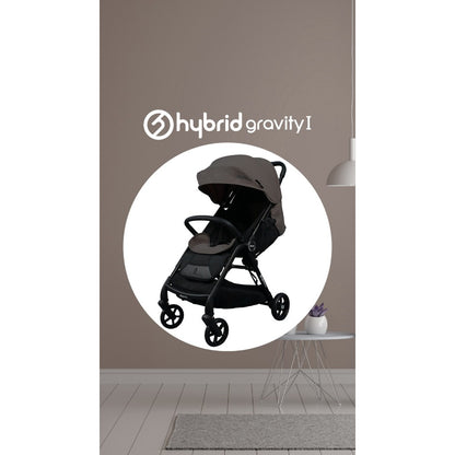 Hybrid Gravity Stroller Accessories Canopy & Padding