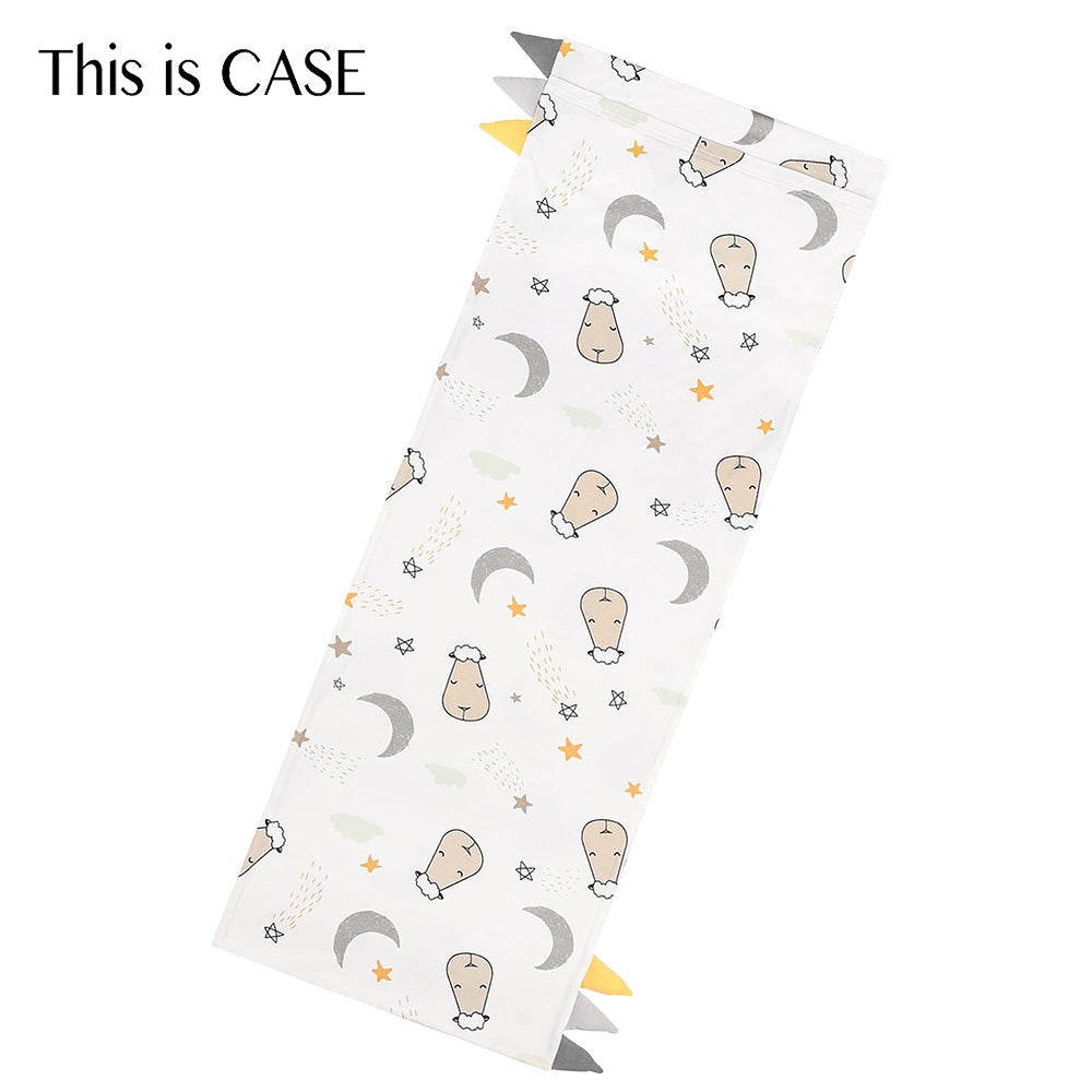 Baabaasheepz Bed-Time Buddy Case Goodnight Baa Baa White with Color tag