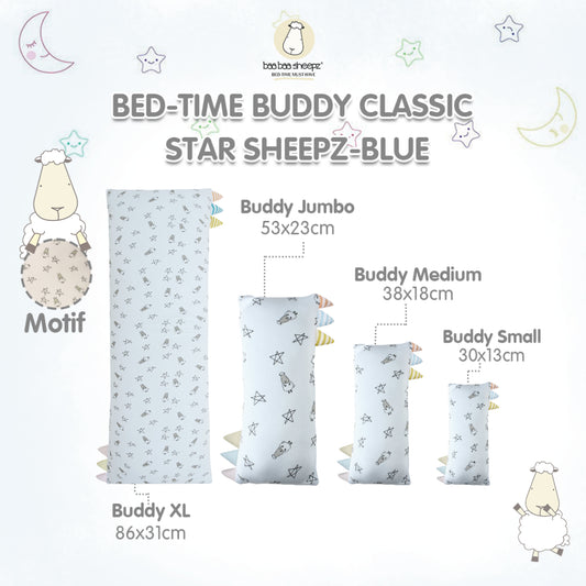 Baabaasheepz Bedtime Buddy Small Star & Sheepz with Color & Stripe tag (S/M/L/XL)