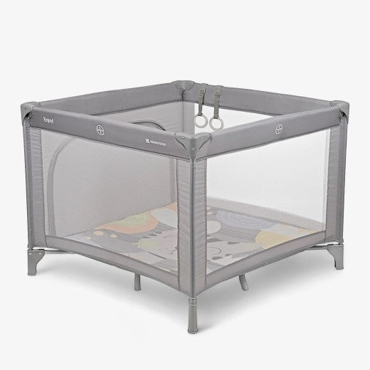 Kikkaboo Baby cot Playpen/ Babycots Kikkaboo -Enjoy Beige Bear/Enjoy Grey Cat/Enjoy Mint Dino