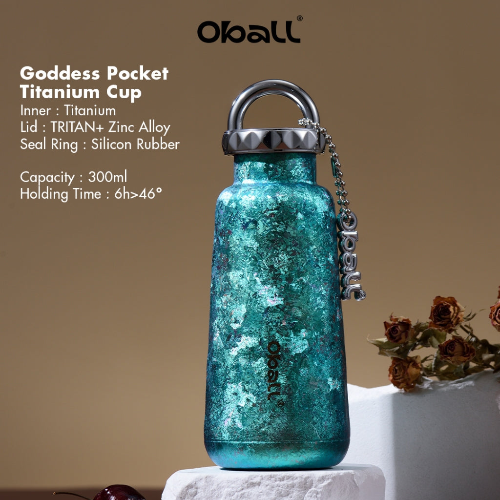 Oball Vouge 300ml Premium & High Quality Titanium Tumbler for Woman All Ages