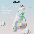 Oball Duo Duo Fun Cup Water Bottle Stainless Steel Silikon Kitchenware