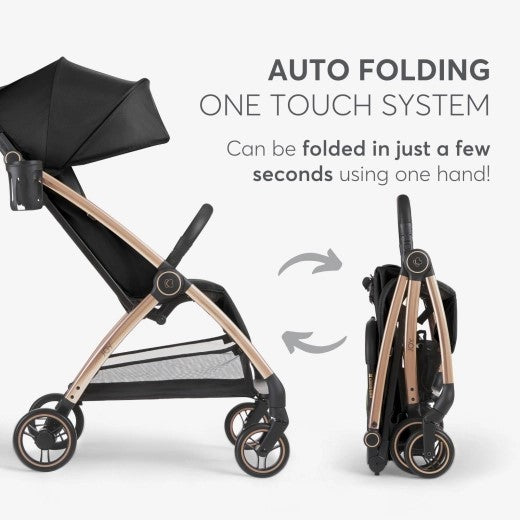 Kikkaboo pushchair Autofolding Joy Black