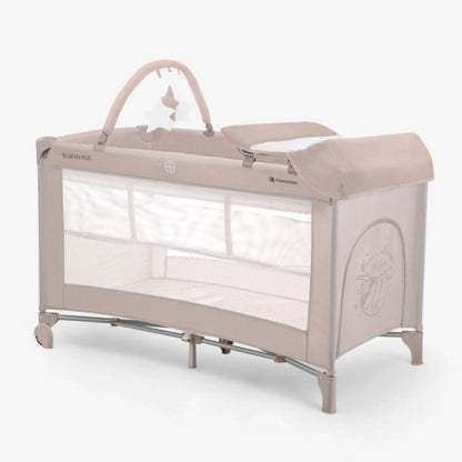Kikkaboo Baby cot So Gifted PLUS 2 levels / Babycots Kikkaboo - BEIGE/BLUE/NAVY