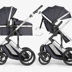 Kikkaboo Stroller 3in1 transf. seat Darling Dark Grey 2024