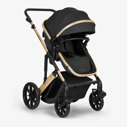 Kikkaboo Darling Black Stroller 3in1 with transf. seat