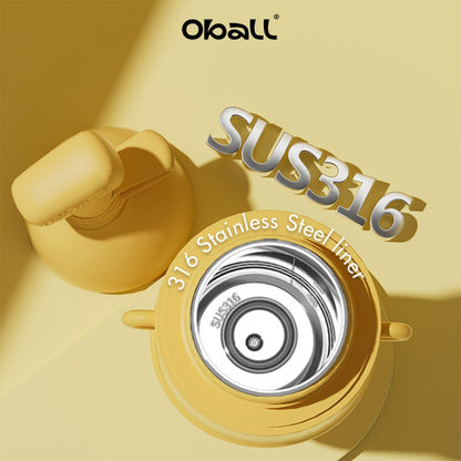 Oball Doll Cup / Tumbler Botol Minum Anak-anak / Dewasa Boneka Lucu dengan Sedotan