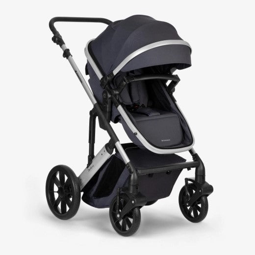 Kikkaboo Darling Dark Grey Stroller 3in1 with transf. seat
