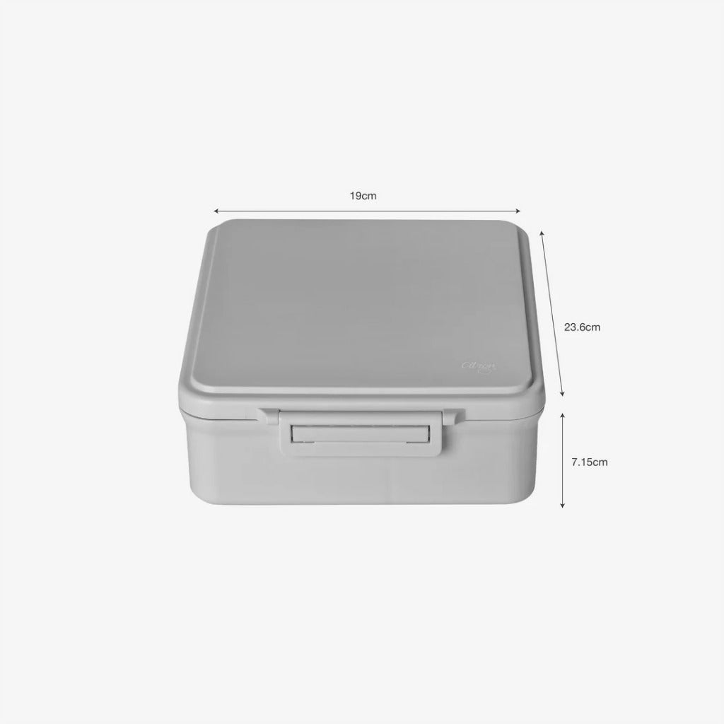 Citron Grand Lunch Box - 4 Compartments + Food Jar