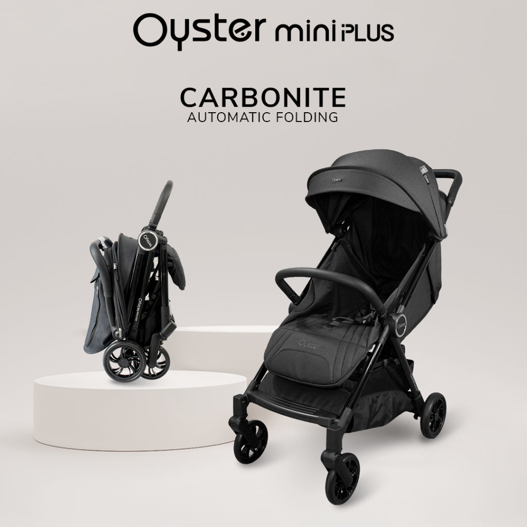 Oyster Stroller Mini Plus Carbonite Black Chassis / Stroller Anak