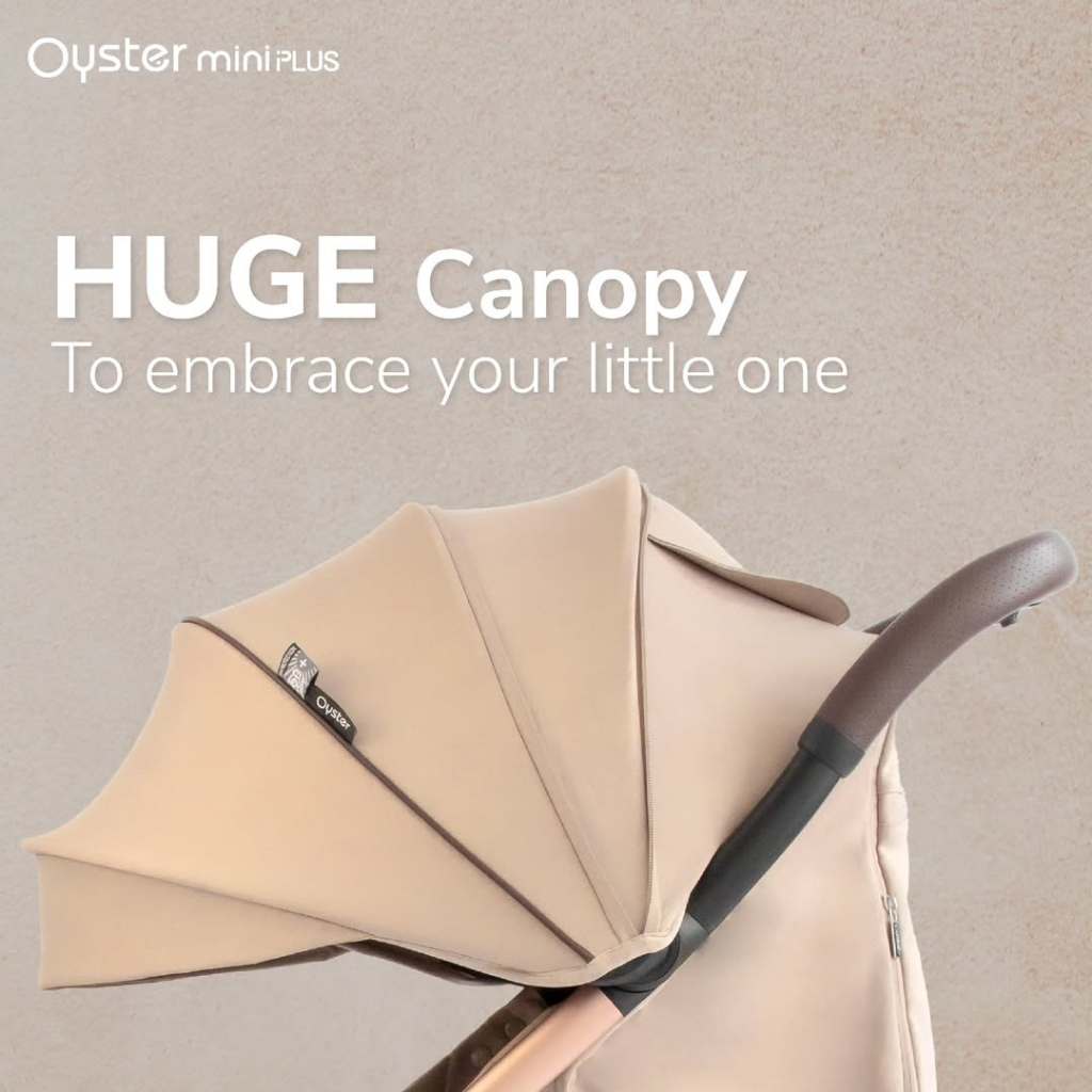 Oyster Stroller Mini Plus Carbonite Black Chassis