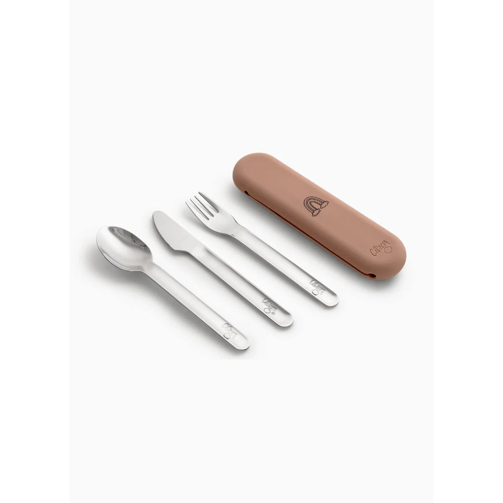 Citron Cutlery Set with Case
