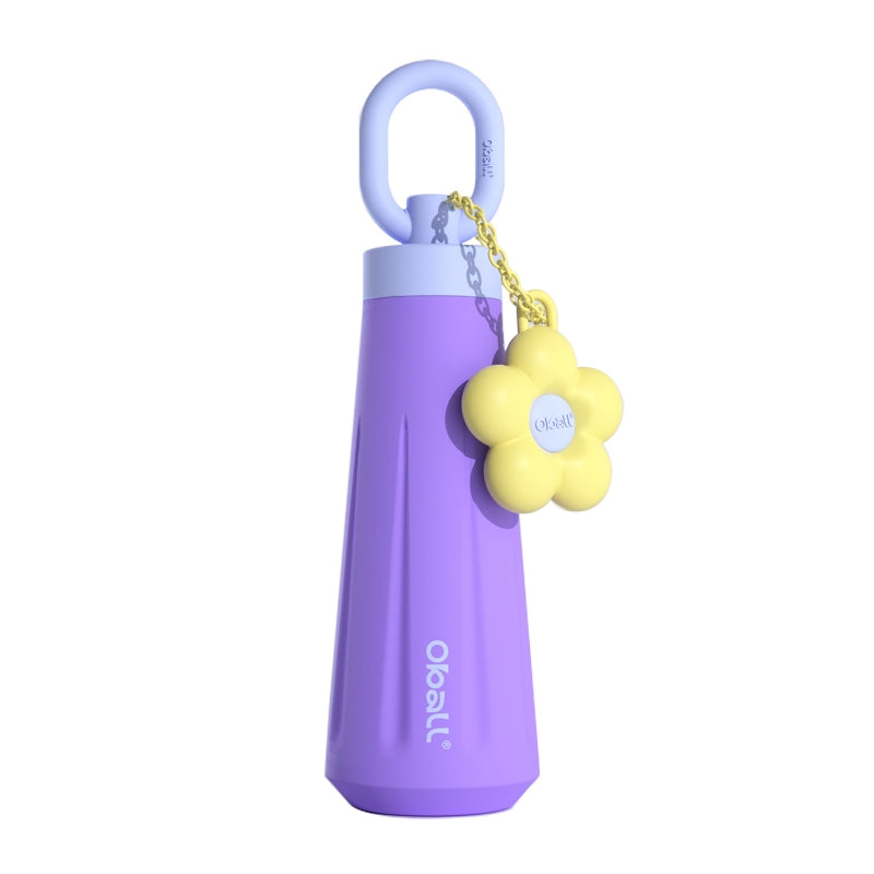 Oball Dopamine Plus 450ml Stainless Steel & Silikon Anti Tumpah Vacuum Tumblr Botol Minum Tahan Lama dan Aman dengan Isolasi 6 Jam dan Koleding 20-24 Jam