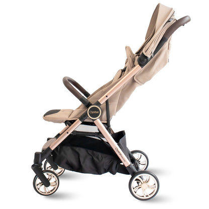 Oyster Stroller Mini Plus Butter Beige Champagne Chassis / Stroller Anak