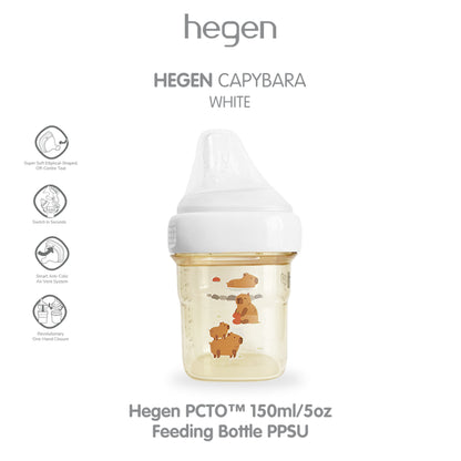 Hegen PCTO Capybara Feeding Bottle PPSU (available in 3 size)