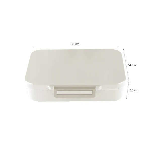 Citron Incredible Tritan Lunch Box - 4 Compartments - Dino Green