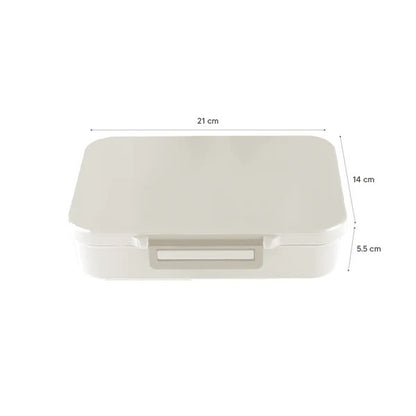 Citron Incredible Tritan Lunch Box - 4 Compartments - Dino Green